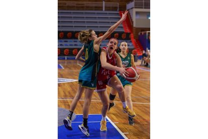 Final del Campeonato de España infantil femenino coronando a Castilla y León como campeona. / FEB