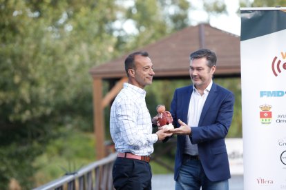 Santi Sedano, reconocido en los Premios de Es Radio.  / J. M. LOSTAU