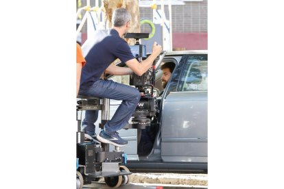 Rodaje de 'Memento Mori' en Valladolid. J.M. LOSTAU