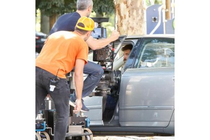Rodaje de 'Memento Mori' en Valladolid. J.M. LOSTAU