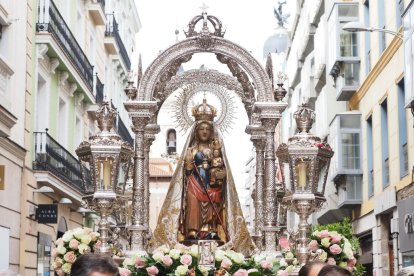 VALLADOLID. 08/09/22. PHOTOGENIC. PROCESION Y MISA VIRGEN DE SAN LORENZO.