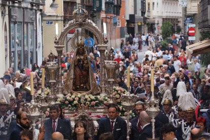 VALLADOLID. 08/09/22. PHOTOGENIC. PROCESION Y MISA VIRGEN DE SAN LORENZO.