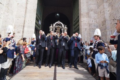 VALLADOLID. 08/09/22. PHOTOGENIC. PROCESION DE LA VIRGEN DE SAN LORENZO.