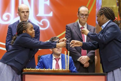 Madrid, Comunidad de Madrid Teatro Real, sorteo de la lotería de Navidad. - ÁNGEL NAVARRETE