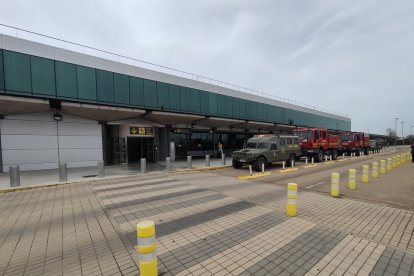 Aeropuerto de Villanubla. - E. M.