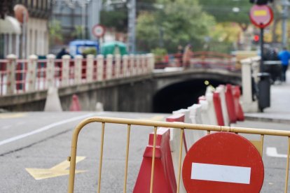 Corte del túnel de Labradores y Calle Asunción por obras. -PHOTOGENIC.