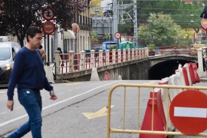 Corte del túnel de Labradores y Calle Asunción por obras. -PHOTOGENIC.