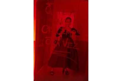 Celia Somoza en la fiesta VIP de los Goya en el Club 1844 en el Círculo de Recreo. -CELIA SOMOZA