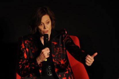Sigourney Weaver en el teatro Carrión de Valladolid.- PHOTOGENIC