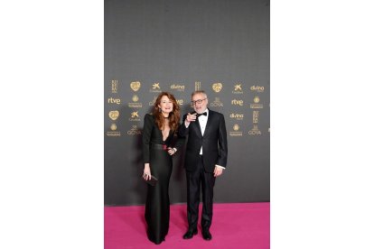 Alfombra roja de la 38 edición de los Premios Goya en Valladolid. -ICAL
