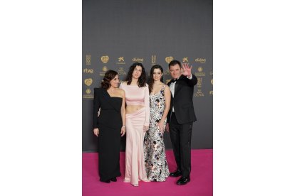 Alfombra roja de la 38 edición de los Premios Goya en Valladolid. -ICAL