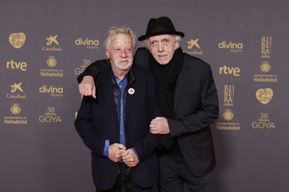 Javier Mariscal y Fernando Trueba. -PREMIOS GOYA