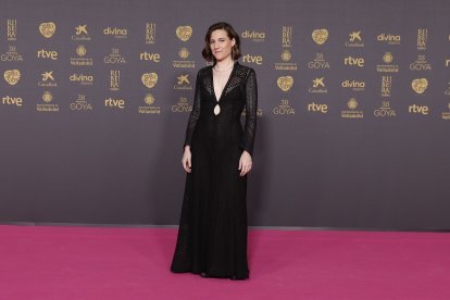 Carla Simón en la alfombra roja de la 38 edición de los Premios Goya. -RTVE