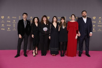 El equipo de 'Un amor', dirigida por Isabel Coixet. -PREMIOS GOYA