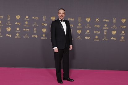 Alberto Ammann en la alfombra roja de la 38 edición de los Premios Goya. -PREMIOS GOYA