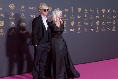 Nebulossa en la alfombra roja de la 38 edición de los Premios Goya. -RTVE