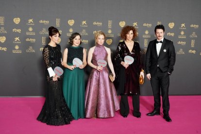 Alfombra roja de la 38 edición de los Premios Goya en Valladolid. -ICAL