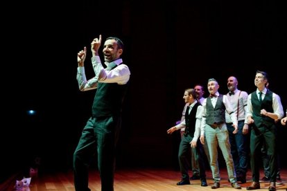 Una imagen de Tag Time en un concierto en el CCMD.- E.M.