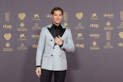 David Bisbal. -PREMIOS GOYA