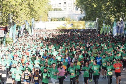 VALLADOLID. 06/11/22. PHOTOGENIC. CARRERA CONTRA EL CANCER.