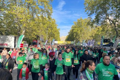 XI Marcha 'Valladolid contra el cáncer'.- E. M.