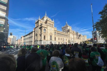 XI Marcha 'Valladolid contra el cáncer'.- E. M.