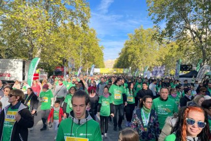 XI Marcha 'Valladolid contra el cáncer'.- E. M.