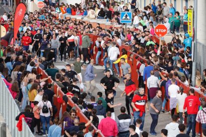Encierro de las fiestas de la Flecha, Valladolid. Foto: Joaquín Rivas / Photogenic.