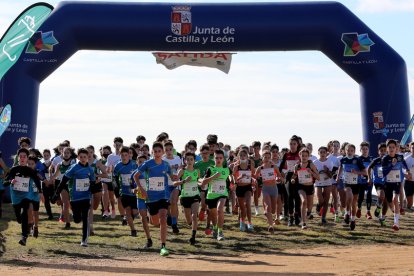 Salida de una de las pruebas en Toro. / M. ÁLVAREZ