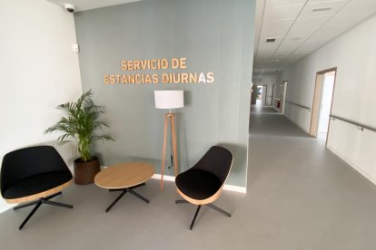 Servicio de estancias diurnas del centro de mayores de Parquesol, cuya apertura fue el 28 de febrero. -J.M. LOSTAU