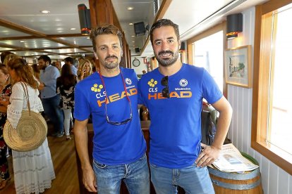 Pablo Zanetti y Carlos Romo (Club Lasa Sport).