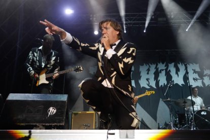 Concierto de The Hives en la plaza Mayor.- J. M. LOSTAU