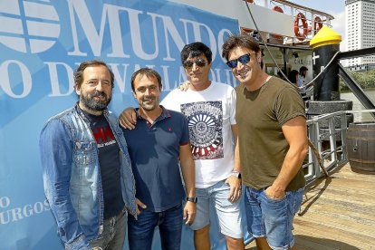 Álvaro Arriba, Kike Bueno (TUEO productions), Chema Vicente y Nacho Vicente (Xtana Productions).
