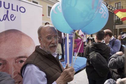 Mitin de cierre de campaña del PP en Valladolid.-ICAL