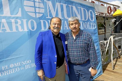 Ángel Peña (Cadelsa) y Joaquín Díaz (Orbis Tecnología Eléctrica).