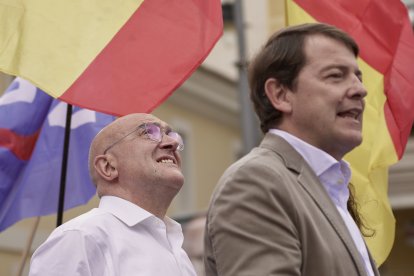 Mitin de cierre de campaña del PP en Valladolid.-ICAL