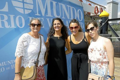 Violeta Ferraz, Ana Ortega, Montse Rodríguez y Sara Martín (Sacyl Rondilla).