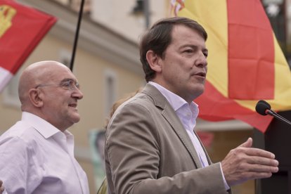 Mitin de cierre de campaña del PP en Valladolid.-ICAL