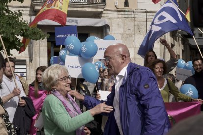 Mitin de cierre de campaña del PP en Valladolid.-ICAL