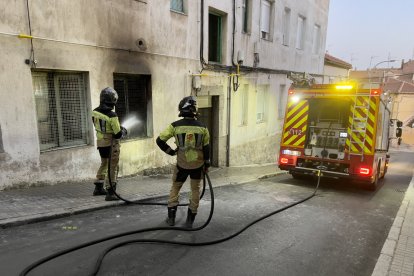 Explosión calle Goya de Valladolid. E.M.