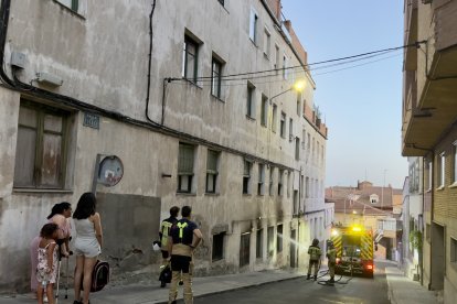 Explosión calle Goya de Valladolid. E.M.