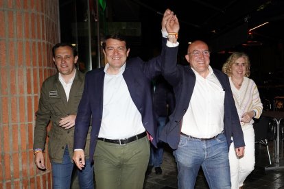 Celebración del PP en Valladolid tras las elecciones municipales. E.M.