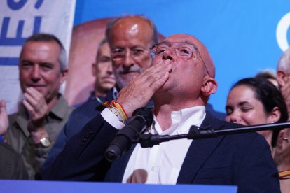 Celebración del PP en Valladolid tras las elecciones municipales. E.M.