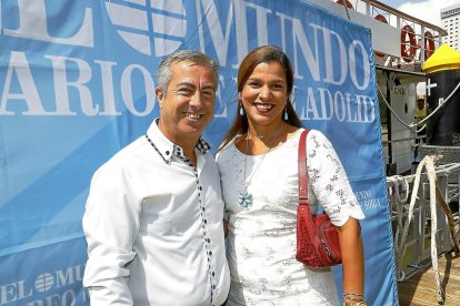 José Ignacio Andrés (Integro Films) y Olira Briseño.