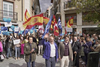 Mitin de cierre de campaña del PP en Valladolid.-ICAL