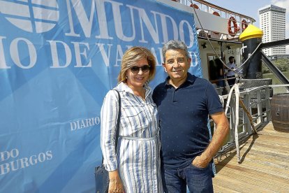 Isabel Cubero y Féliz Lázaro (Aluminios Félix-Lázaro).