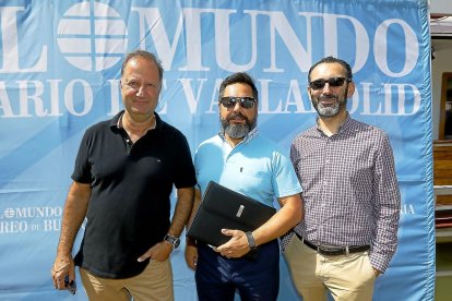 Tomás Vega, Antonio Sanz (Al Lado Consultores) y Rafael Monedero (Monedero Lid).