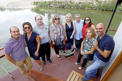 Trabajadores del Hospital Río Hortega disfrutarón de la tercera jornada de la caseta de feria de El Mundo.