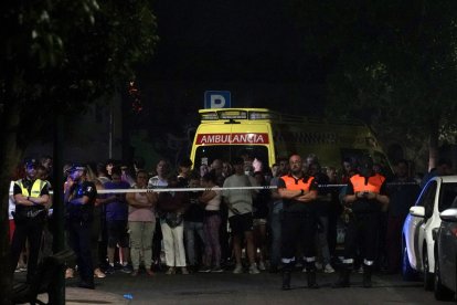 Explosión en la calle Goya de Valladolid. E.M.