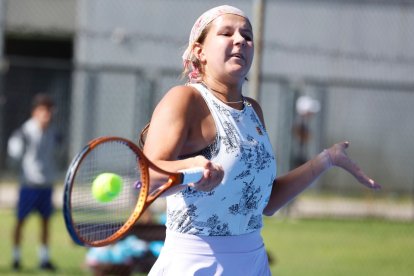 Torneo internacional de Tenis femenino WTA. Bahía Sánchez-Marín vs. Elisabeth Jurna. Joaquín Rivas / Photogenic.